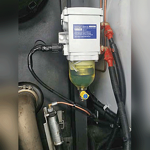 установка фильтра тонкой очистки СЕПАР 2000 с подогревом