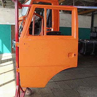 перекраска кабины КАМАЗ 53228 аварийно-спасательная